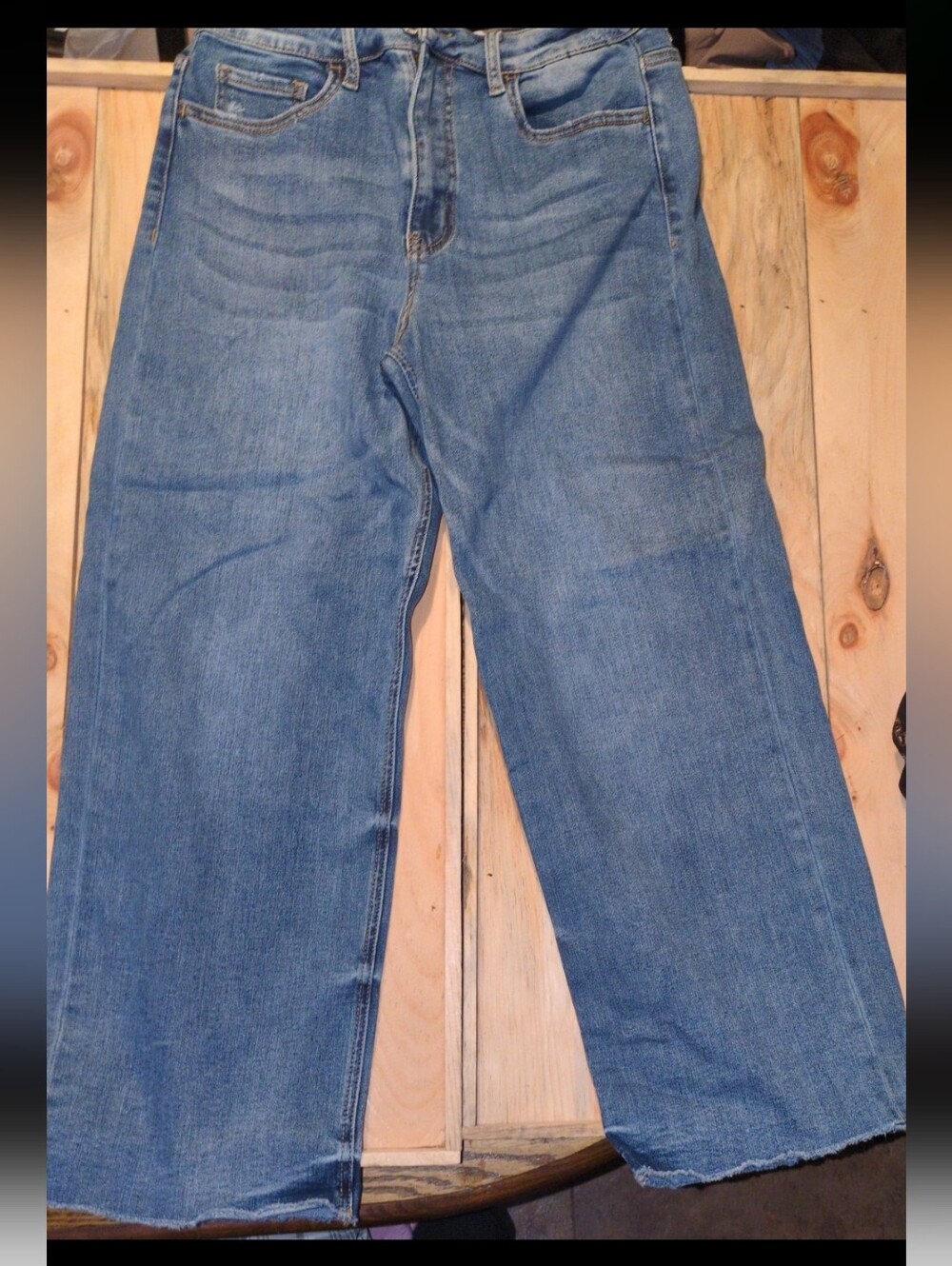 Vervet Crop Wide Leg Jeans Size 30